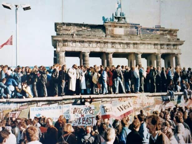 After the Berlin Wall collapsed in November 1989, East Germans were free to read Western literature. 