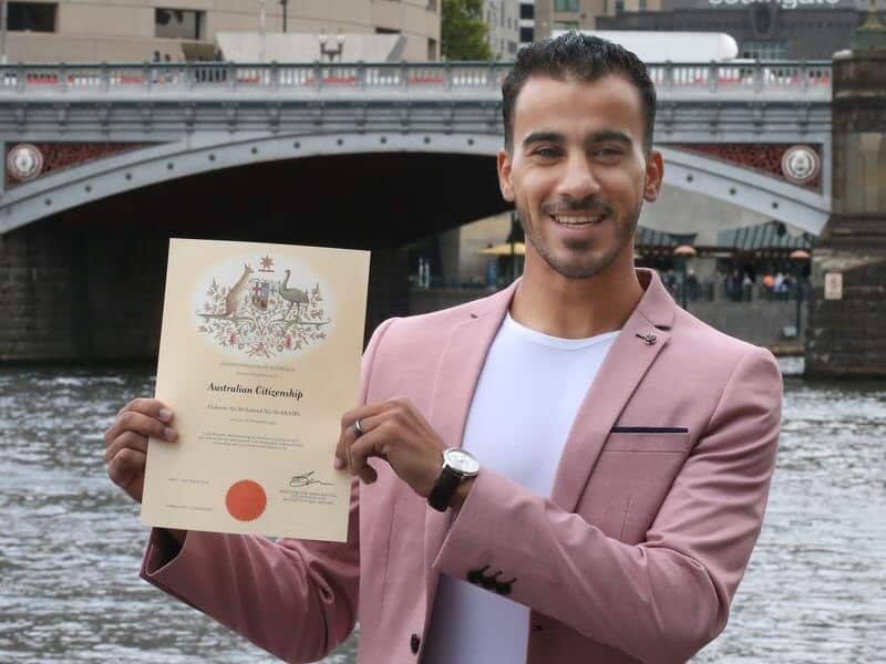 Footballer and refugee Hakeem Al Araibi