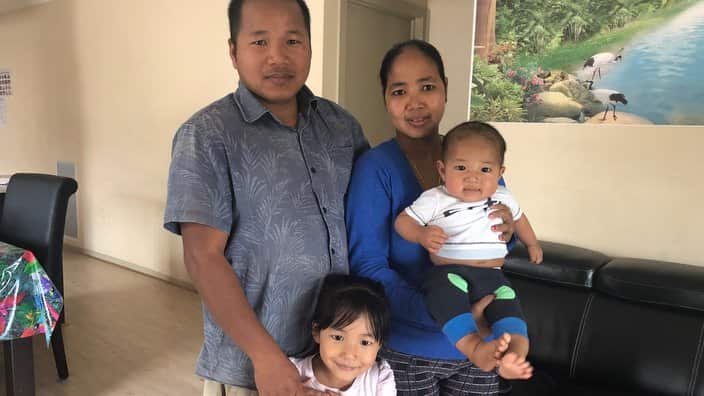 Biak Thwang Urai and family 