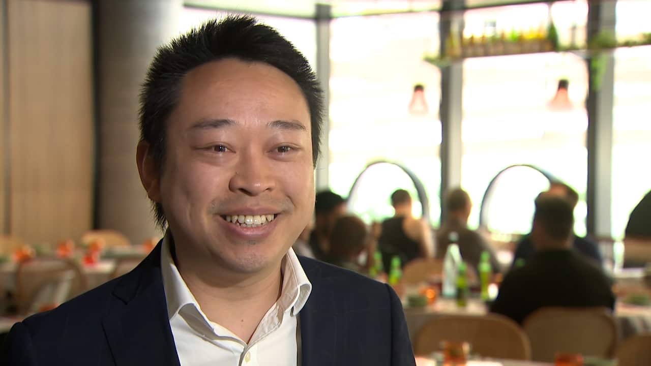 Second-generation restaurateur, Billy Wong of XOPP in Sydney's Darling Square. 