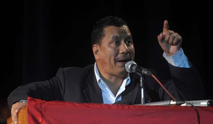 Former Maoist and leader of Communist party Netra Bikram Chand Biplav.