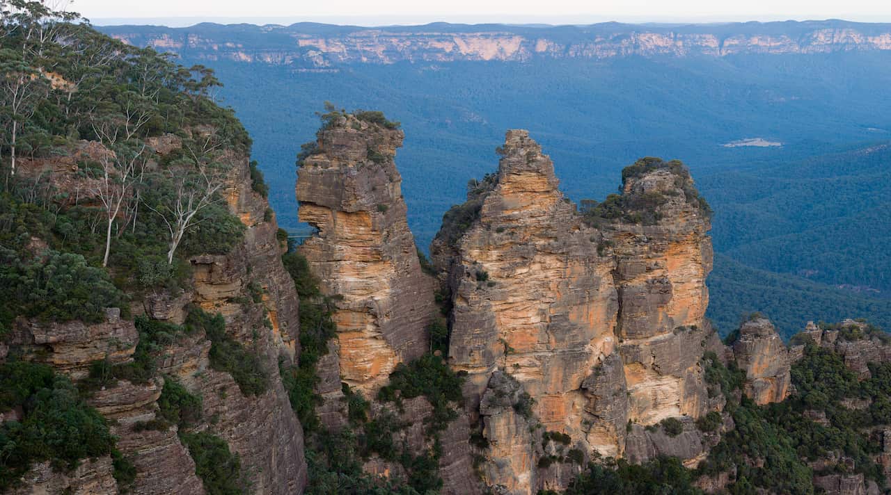 Three sisters in Blue Mountain