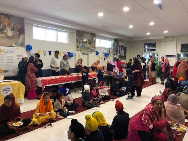 Australia's Biggest Morning Tea at the Blackburn Gurudwara on May 26
