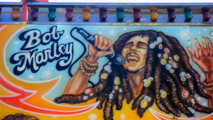 Bob Marley Mural 