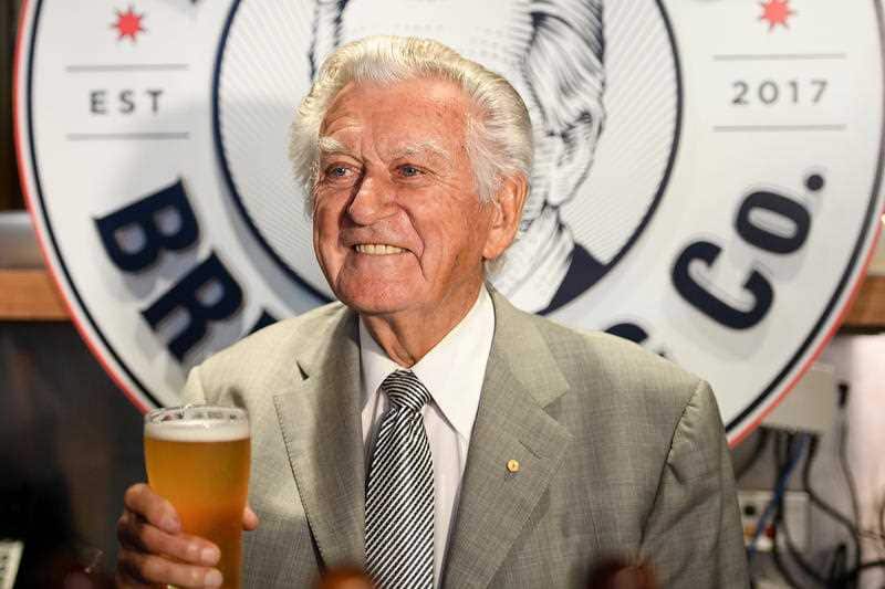 Former Australian Prime Minister Bob Hawke.