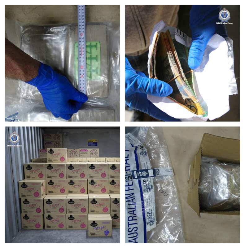 seven search warrants at storage facilities in Cromer, Brookvale, Chatswood, Artarmon, and Macquarie Park