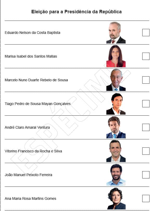 Boletim de voto