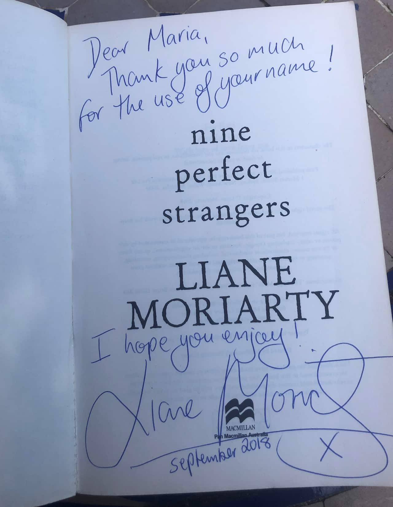Book Liliane Moriarty