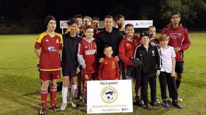 Boots for Balkans donation