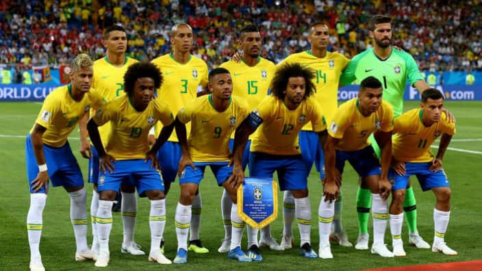 Football players of Brazil