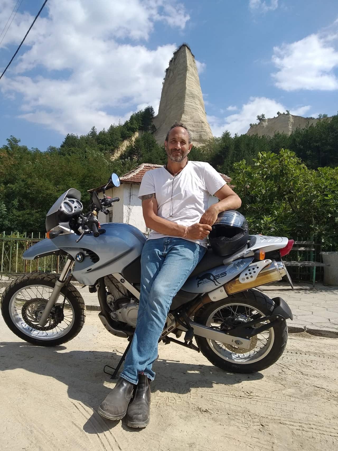 Brett Adamek runs "Pokhara Noticeboard" 