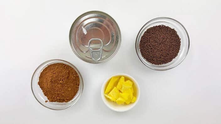 You could roll these in chocolate sprinkles, nuts, shredded coconut or even just cocoa powder.