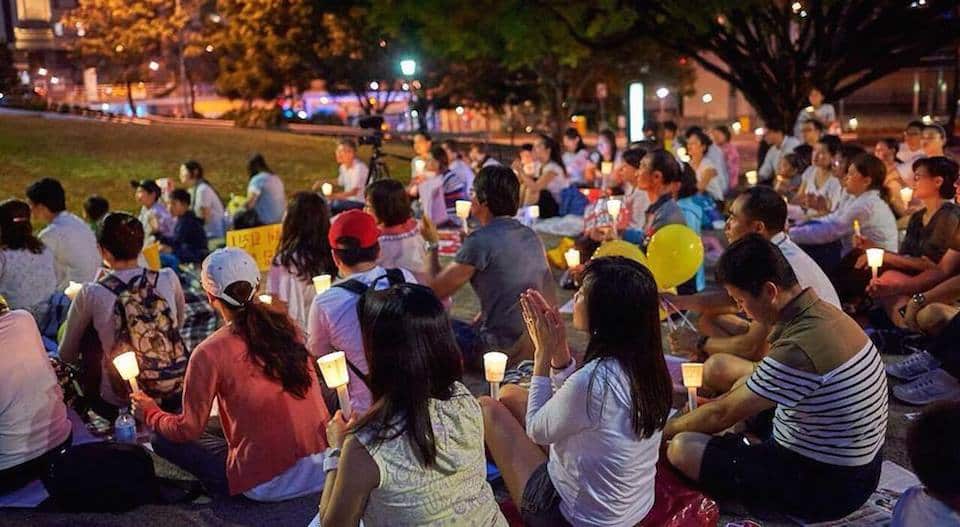 Candle Vigils in Brisbane