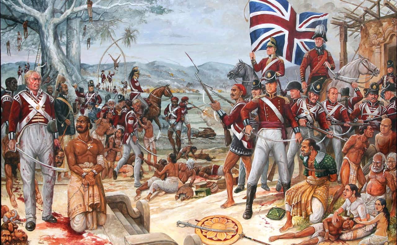 Britain Invaded Sri Lanka