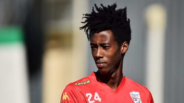 Bruce Kamau akiwa katika mazoezi ya Adelaide United