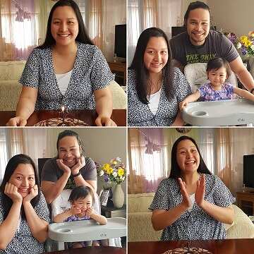 The Yap family had a simple lockdown celebration for his wife's Birthday