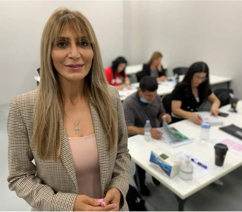 Bushra Francis is an English teacher in Melbourne