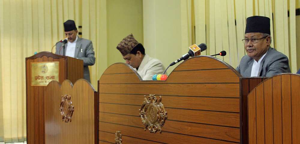 Nepal's provincial governments released their first ever annual budget on June 15, 2018.