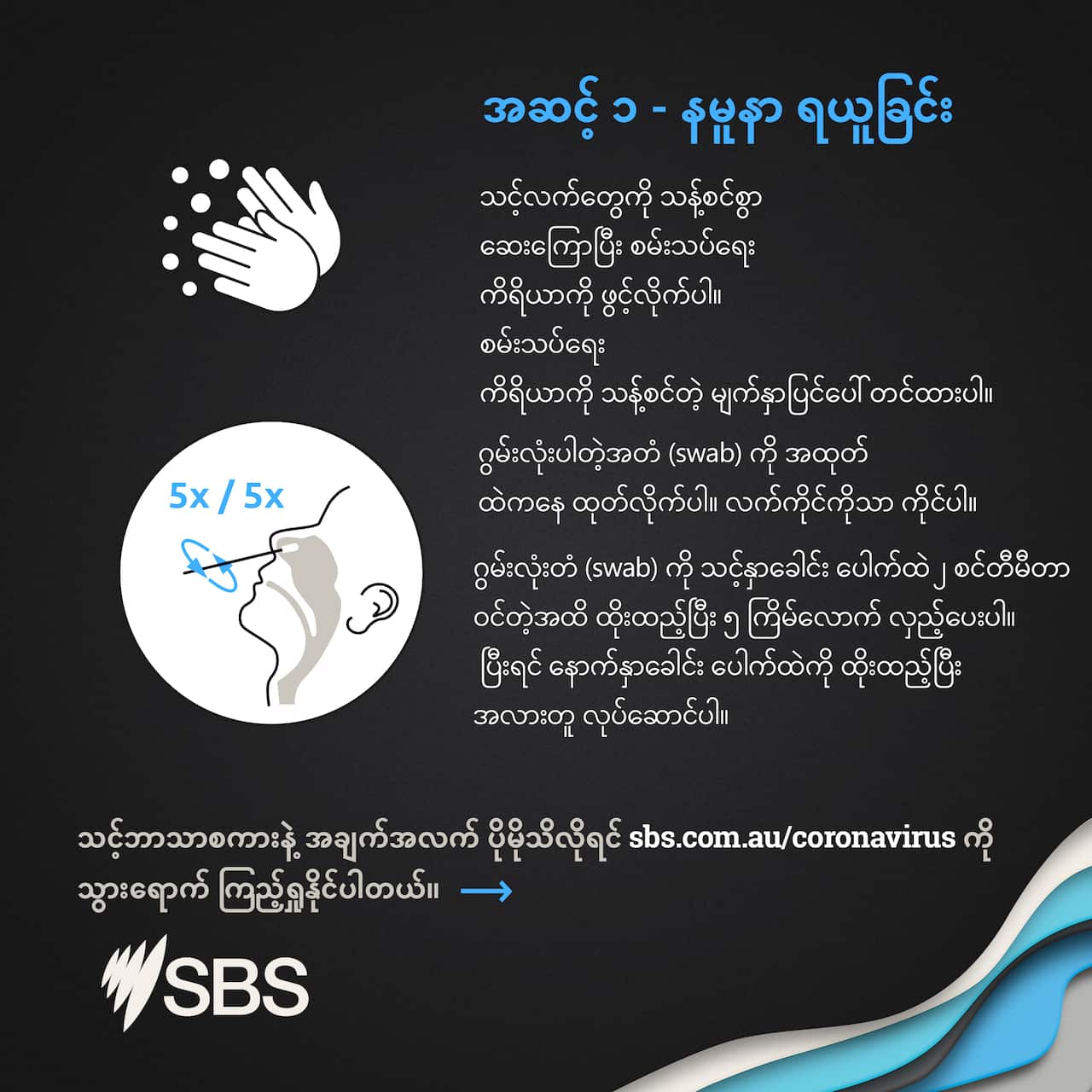 Step 1 - Take a sample