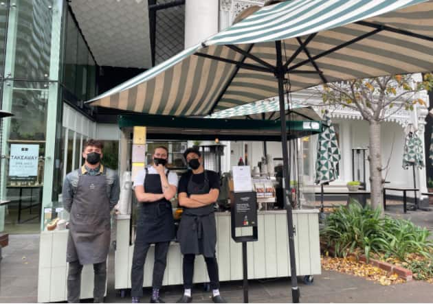 The Kettle Black in Melbourne had been doing a bustling trade just before the latest lockdown was announced.News