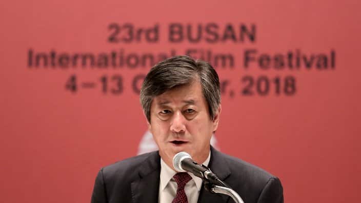 Lee Yong-kwan, chairman of the Busan International Film Festival