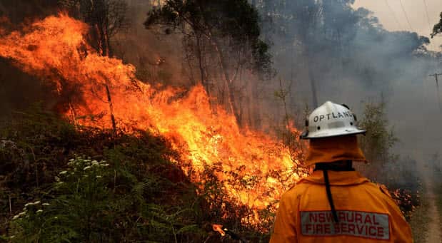 NSW police have confirmed an eighth person has died as bushfires ravage the state’s South Coast region.