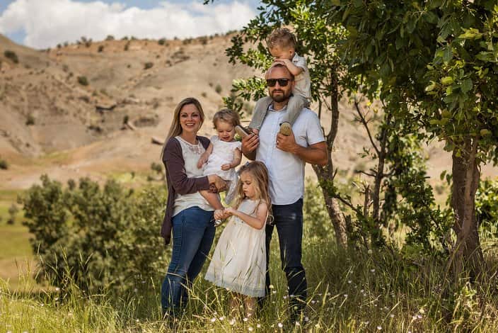 Tim Buxton and family 