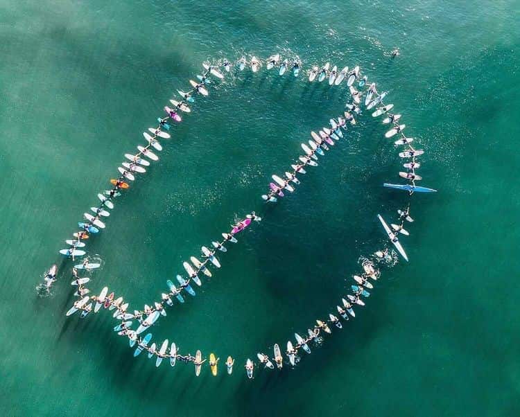 Protest in Byron Bay