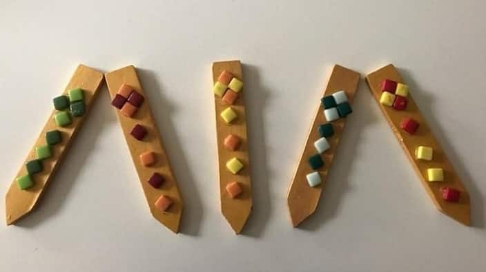 Students' creations for the play 