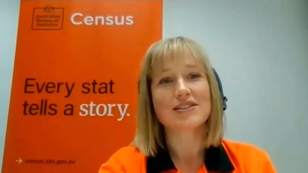 2021 Census Inclusive Strategies Director Georgia Chapman running a Facebook Live information event.