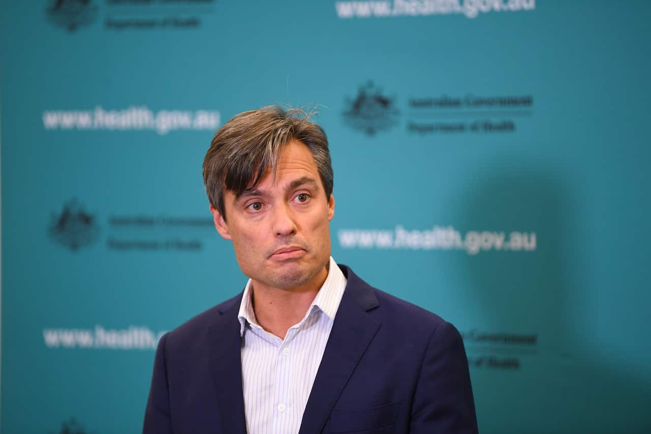 Deputy Chief Medical Officer Dr Nick Coatsworth.