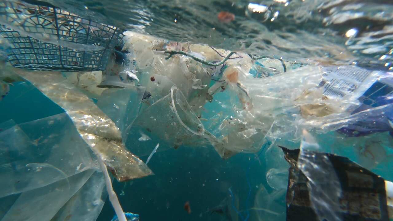 Marine plastic pollution on Christmas Island