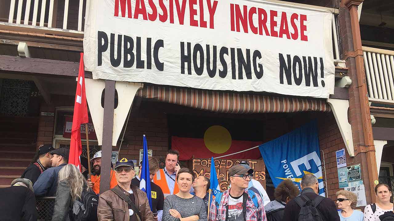 Rally for Public Housing