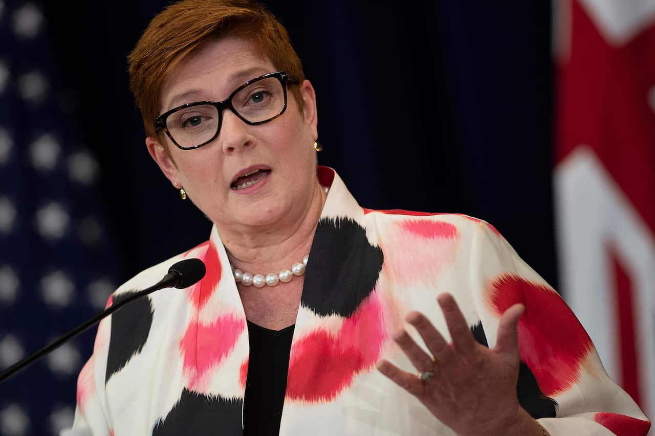 Foreign Minister Marise Payne.