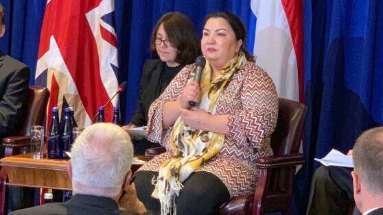 Zumrat Dawut, a survivor of a Chinese internment camp in Xinjiang.