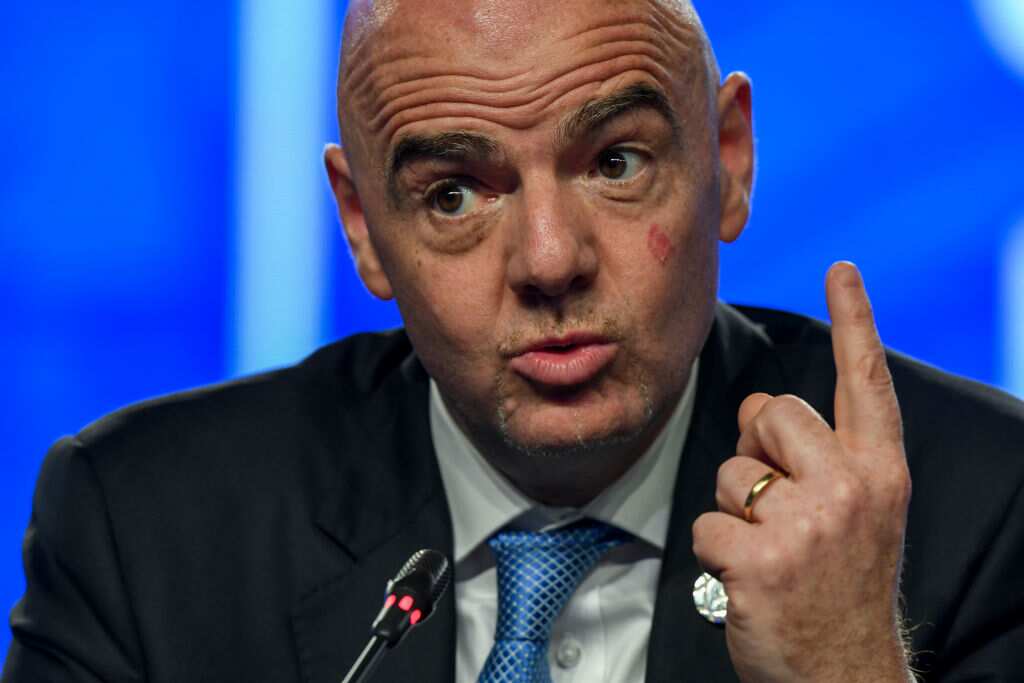 FIFA president Gianni Infantino 