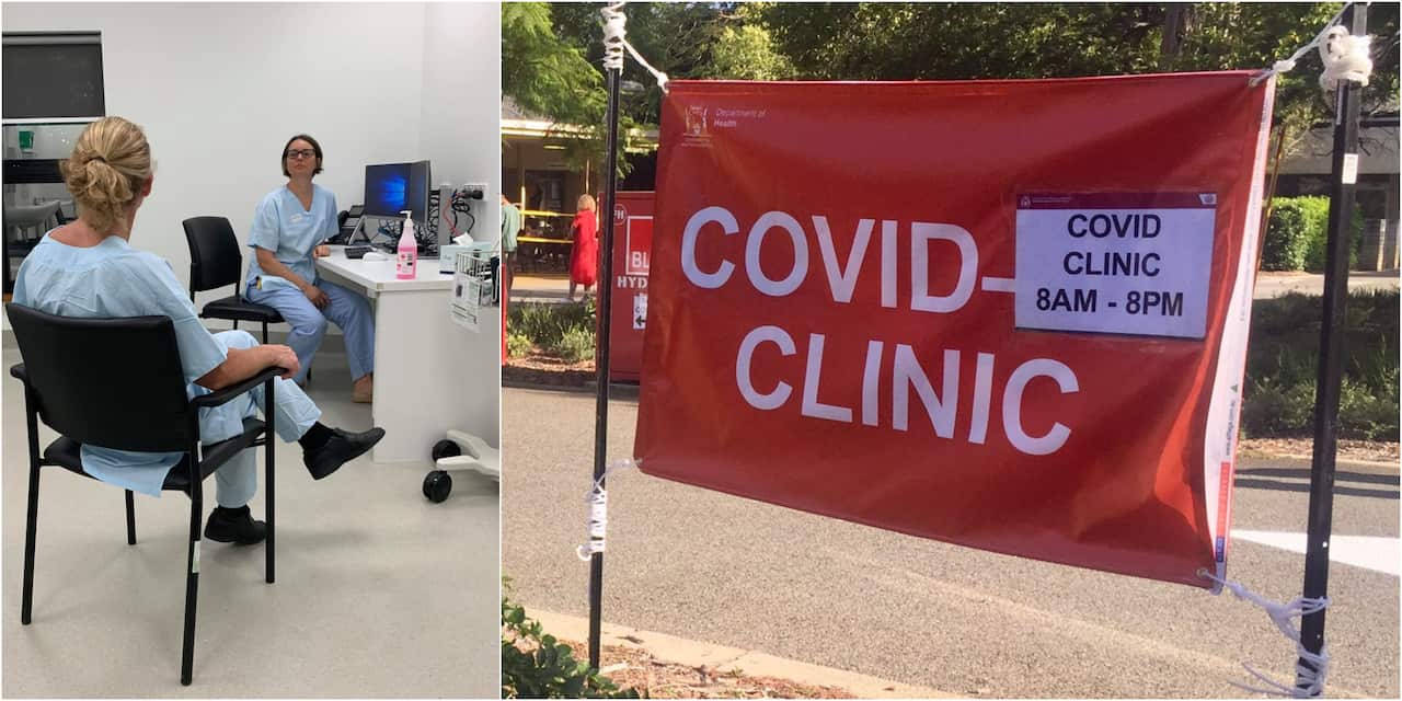 NT and WA have opened clinics.