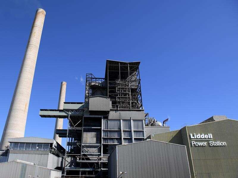 Liddell coal fired power station NSW
