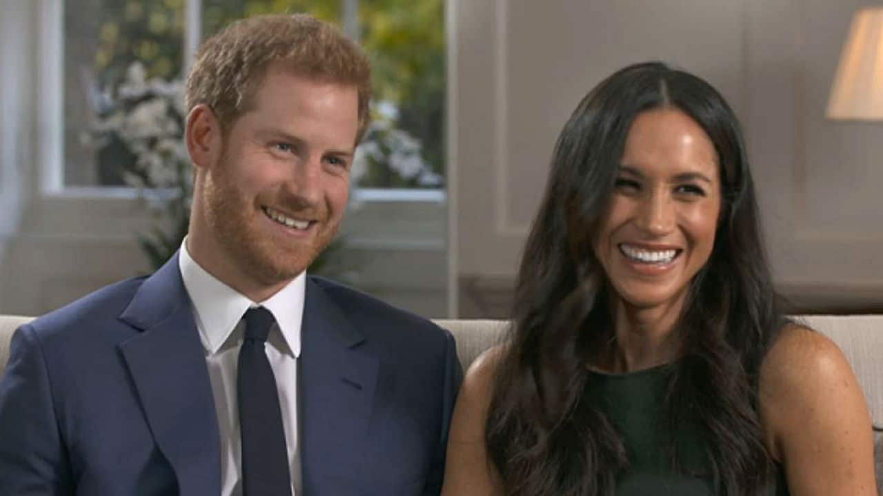 Prince Harry and his fiancee Meghan Markle.