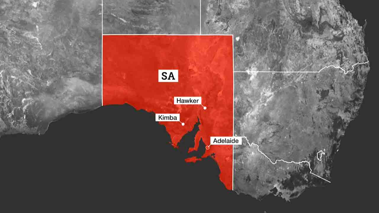 Map of South Australia