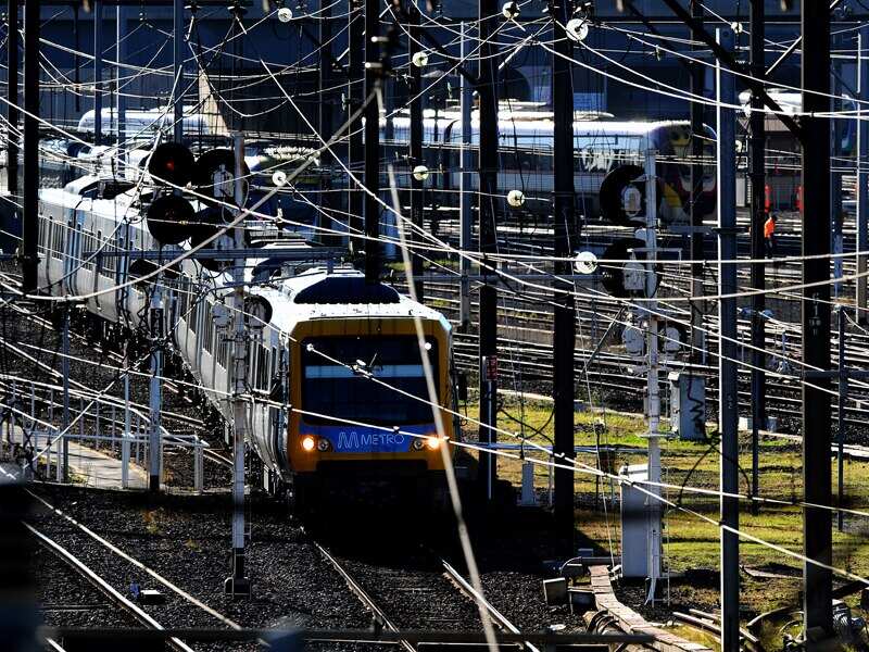 Trains in Melbourne