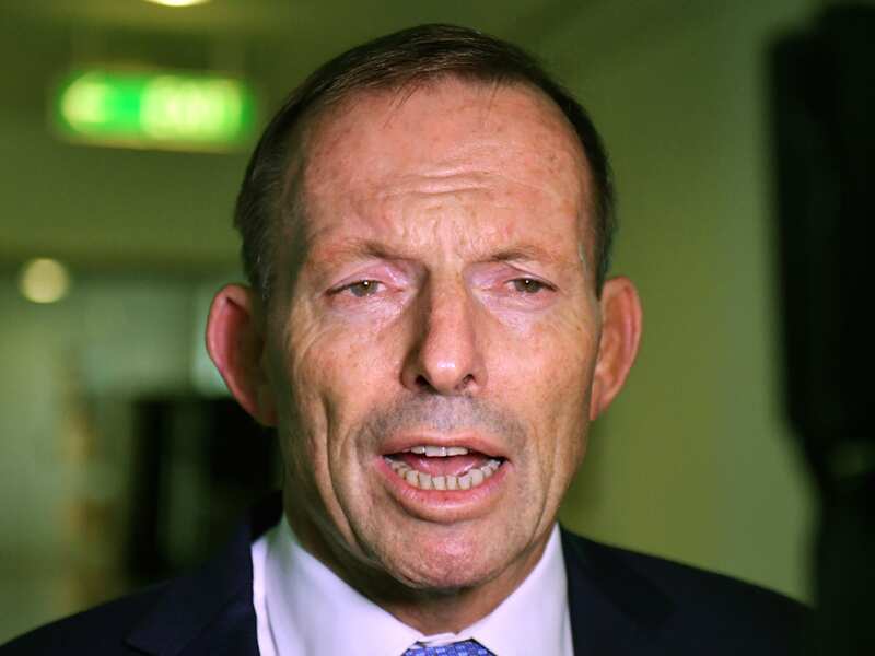 Former PM Tony Abbott