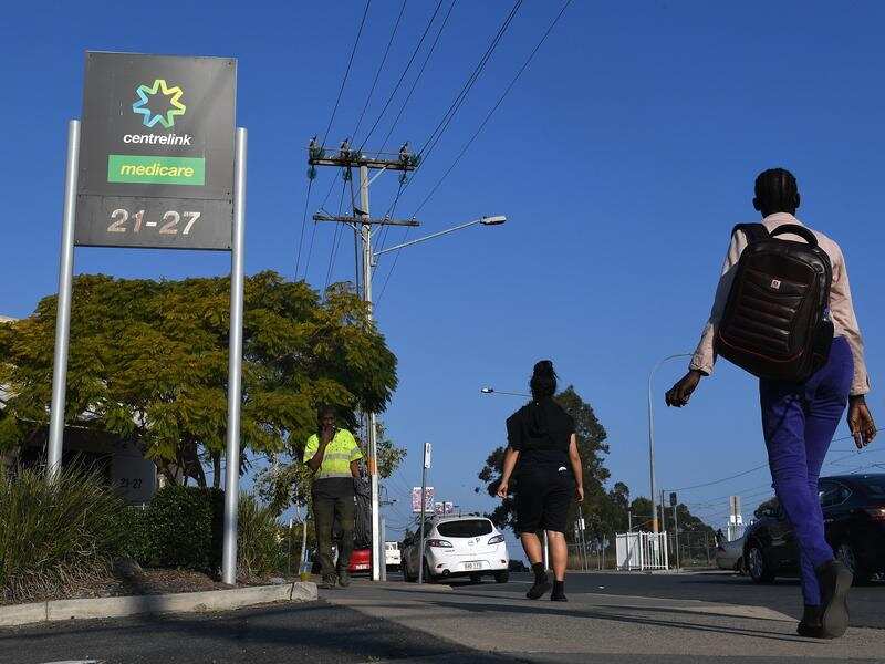 A Centrelink office in Logan, south of Brisbane
