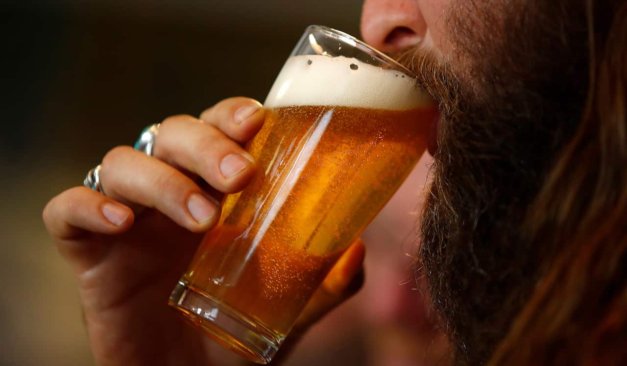 With many pubs closed, parents have resorted to drinking at home (AAP)