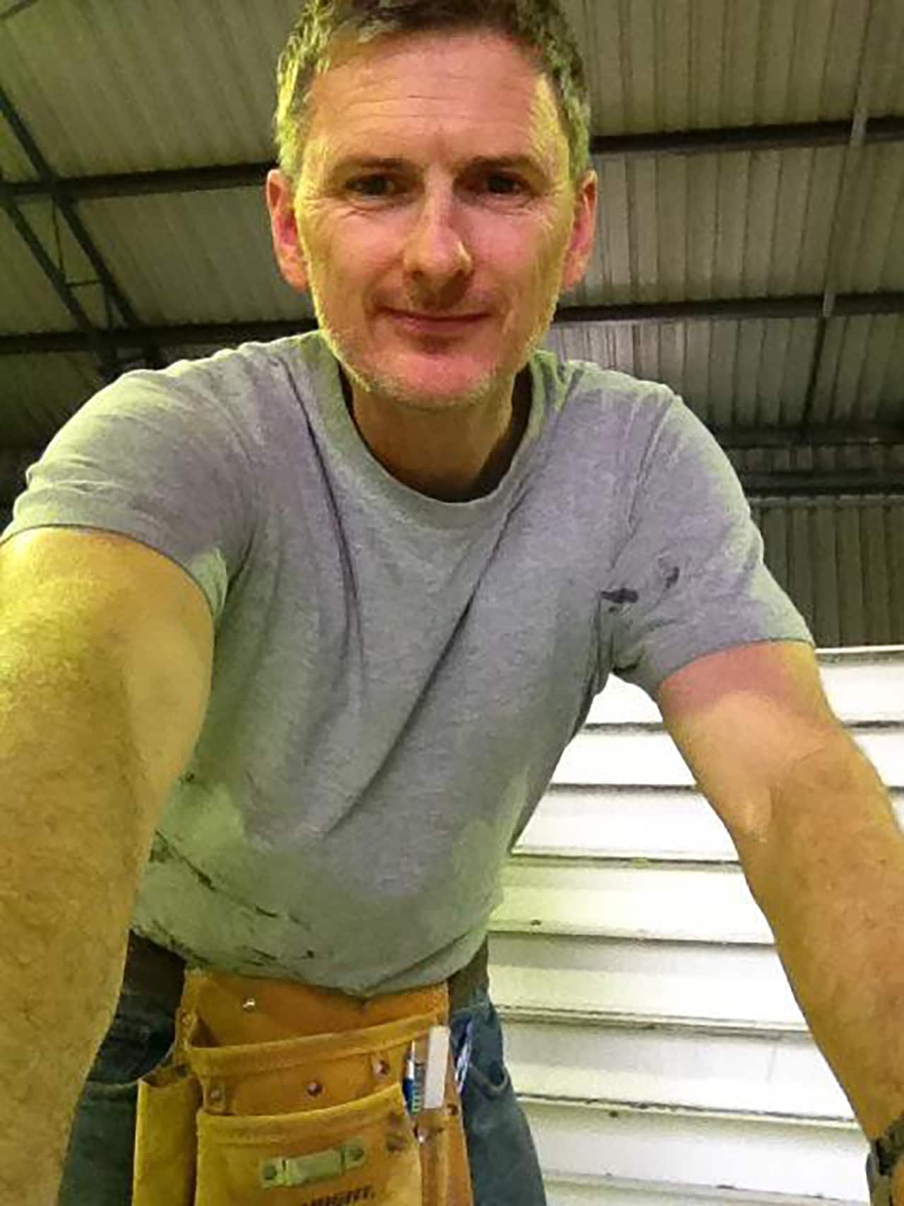 A supplied image shows 56-year-old Australian national Karm Gilespie.