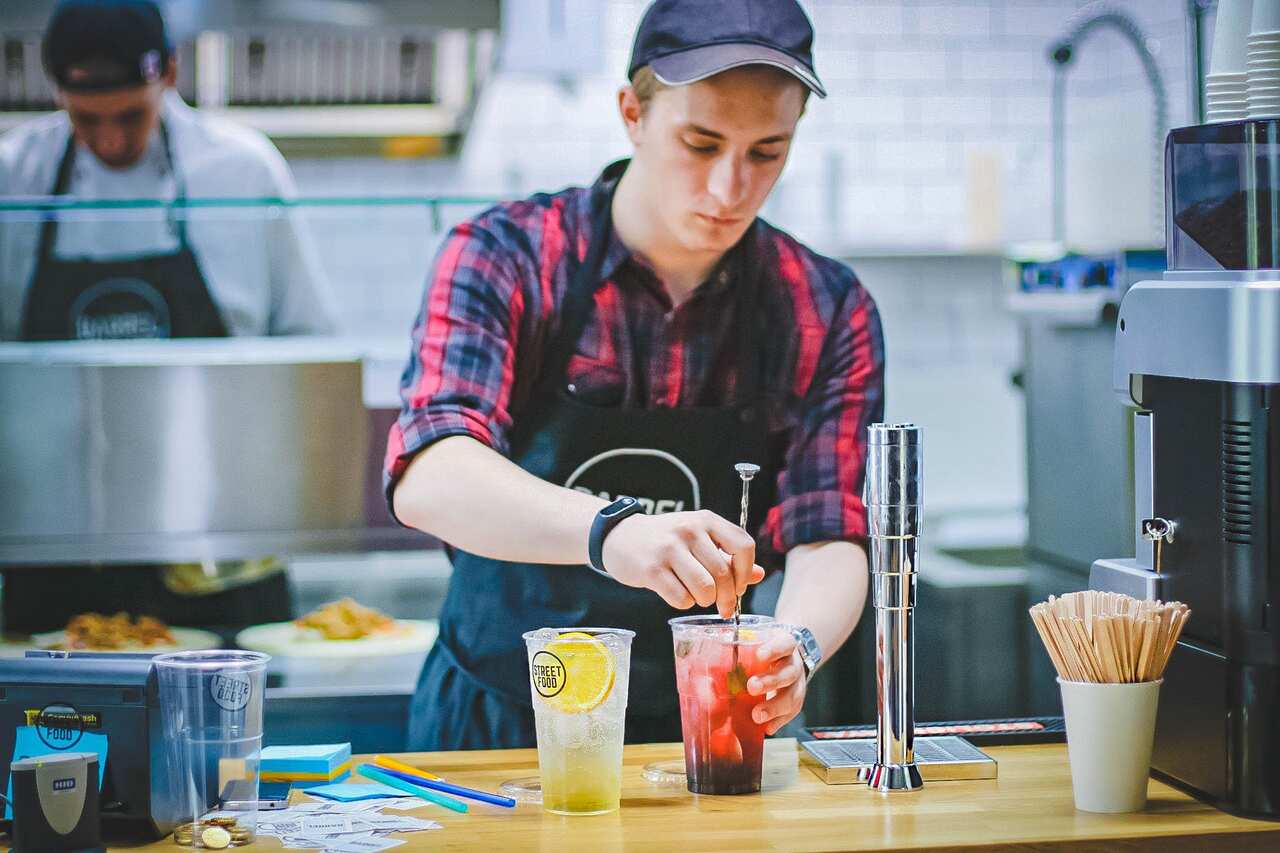 Fast food worker
