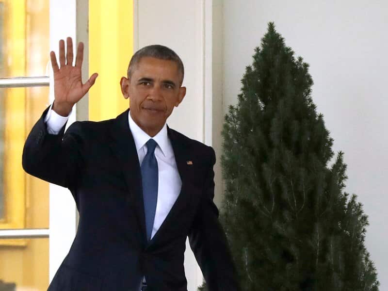 Former US president Barack Obama