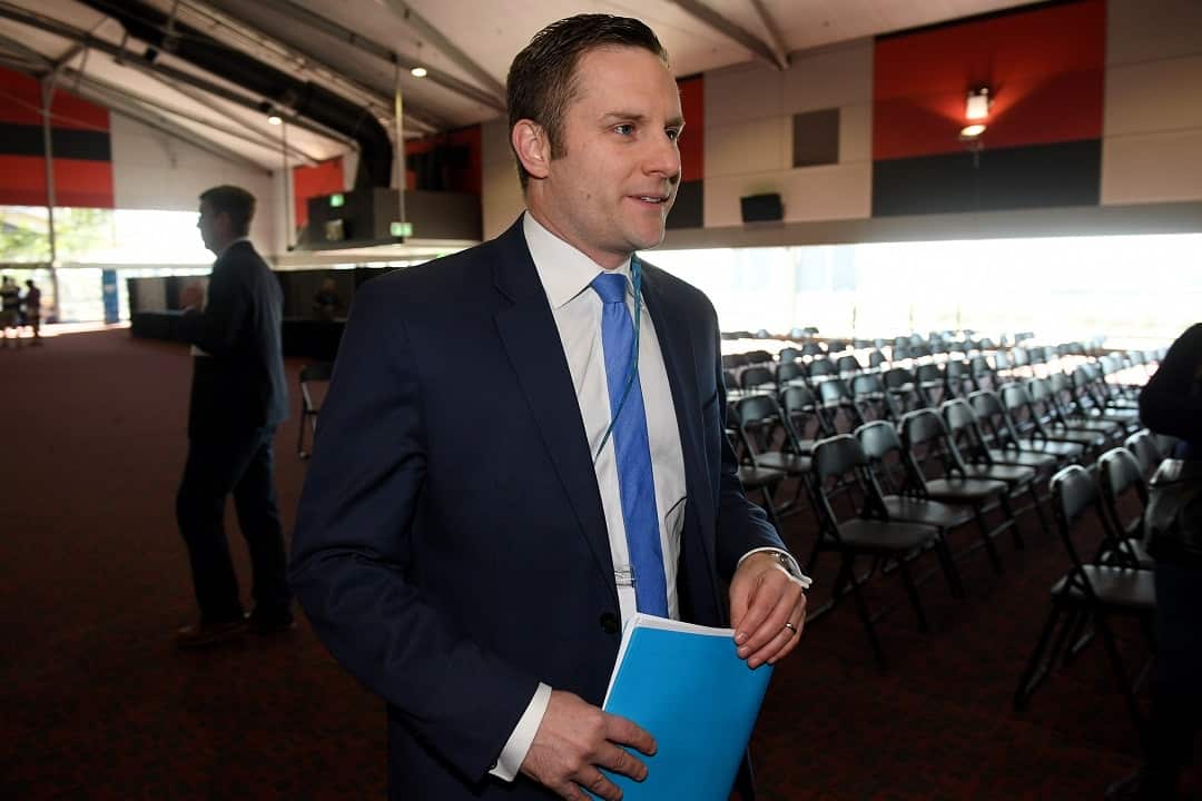 Alex Hawke has been appointed by the PM to scrutinise Mr Robert's $90-a-day net bills.