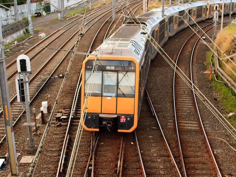 NSW rail CityRail trains in Sydney.