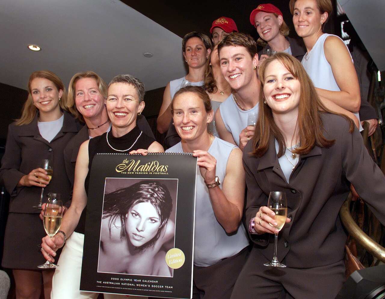 The Matildas in 1999.